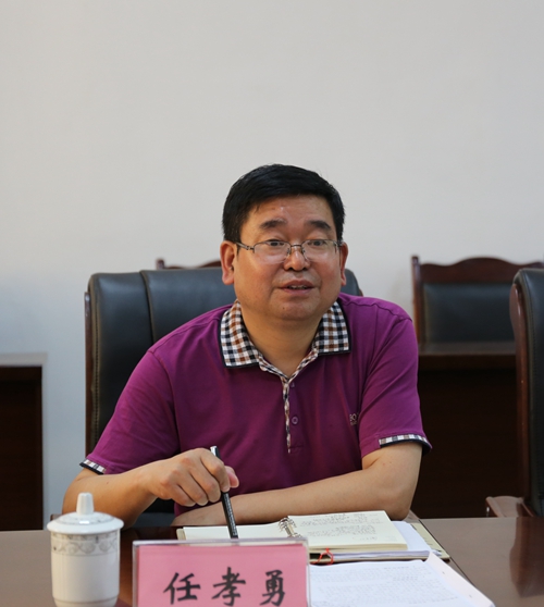 内江市委常委,副市长陈建有一行到我院调研指导工作